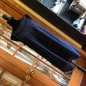 Navy blue dress
